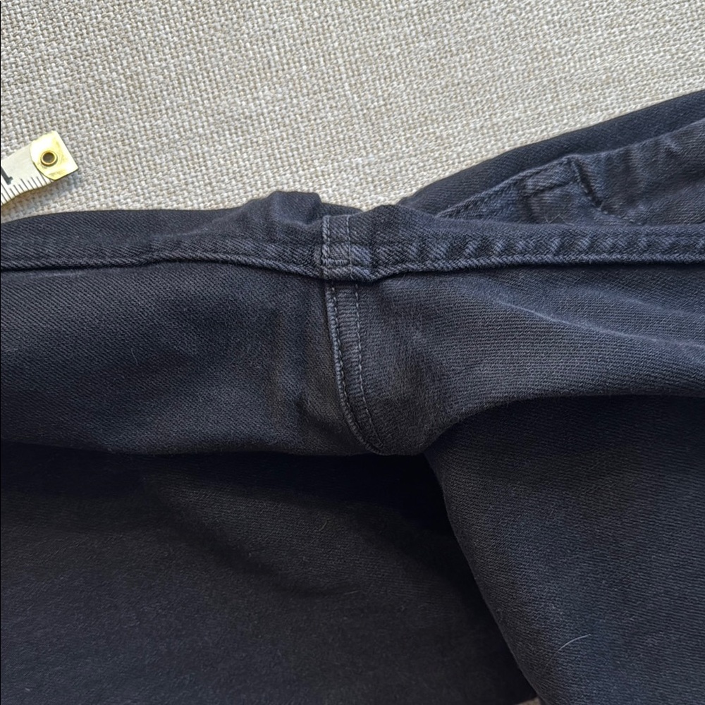 Anthropologie Pilcro Black Colette Wide-Leg Crop Jeans - Picture 7 of 7